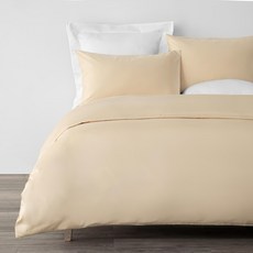 HOLA 和樂家居 織素色純棉被套 PALETTE250 單人 1.03kg, 稻穗黃