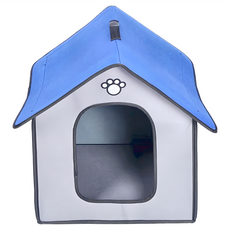 ROYALLIN 蘿林嚴選 實用戶外防水防雨狗窩，耐咬透氣，方便清洗, 灰色, 60 x 50 x 55cm, 1個