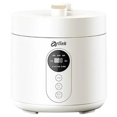 Arlink 微電腦多功能美型壓力鍋 2.5L，高壓快煮｜不沾內鍋｜一鍵洩壓｜預約功能｜智能調控溫, EC-625, 白色