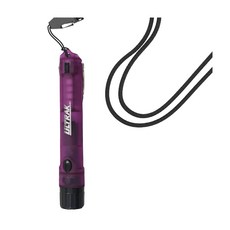 美國 ULTRAK 馬卡色系高分貝多功能電子哨, LED燈, 多色可選, 魅力紫, 1個