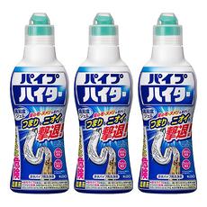 KAO 花王 Haiter 高黏度水管清潔凝膠, 強力疏通, 居家專用, 500g, 3瓶