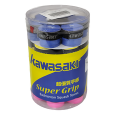 Kawasaki 川崎 加強型毛巾握把布 長纖維吸汗避震, 多色, 30捲