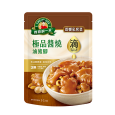 得意的一天 滴料理 極品醬燒滷豬腳, 600g, 1包