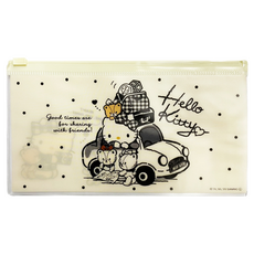 Hello Kitty 滑扣夾鍊袋, 1個, 大(L), 1個裝