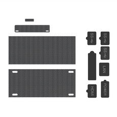 DOBE XBOX Series S 防塵塞 副廠 適用於Xbox Series S主機, 1組, 黑色