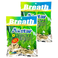 A star 亮白雙頭潔牙骨, 保持牙齦健康, 減少牙垢堆積, 保持口氣清新, 不適用, 240g, 2包