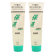THRONE 斯儂恩 保濕整髮膠 滋潤型 微香性 160g, 2條