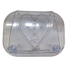 冰箱旋轉透明托盤, 透明, 1個