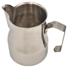 304不鏽鋼拉花杯 義式款 350mL, 原色, 1個