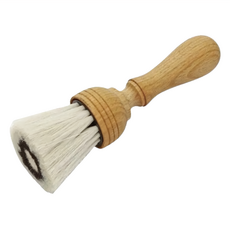 REDECKER 短柄桌用刷 山羊毛, 木質自然色, 1個