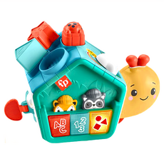 fisher-price 費雪 可愛蝸牛爬行積木盒, 1盒