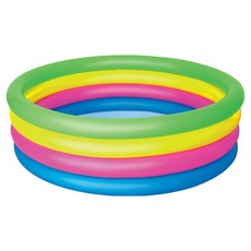 Bestway 泳池 N62X18 69-13422 51117, 綠色 + 黃色 + 藍色 + 粉色, 1個