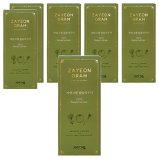 Zayeongram 蔬果清潔劑, 鈣粉 150g, 6瓶