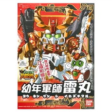 BANDAI SD鋼彈 BB戰士 武者列傳 軍師雷丸 組裝模型, 1個