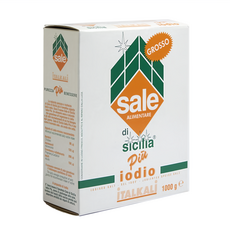 Sale di Sicilia 義大利粗海鹽, 1kg, 1盒