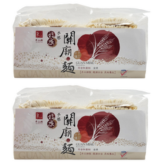 華山興 關廟麵 中條 全素, 1.2kg, 2包