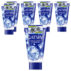 GATSBY 激涼潔淨洗面露, 130g, 6條