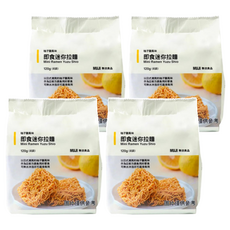 MUJI 無印良品 即食迷你拉麵 柚子鹽風味, 120g, 4包