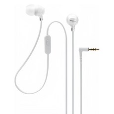 SONY 索尼 入耳式可通話耳機 MDR-EX15AP 線控麥克風, 白色