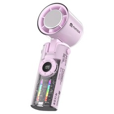 mimax 米覓 超淨涼手持冷風扇, 紫色, P3000