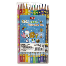 LIBERTY 利百代 叢林珍珠奶茶色鉛筆 12色, 1組