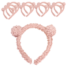 小麥購物 小熊髮箍 D028 24g 10個