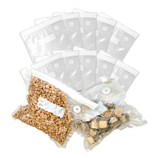 摩肯 MODCON DR.SAVE 食品真空保鮮袋 真空機適用 保鮮袋 真空袋, 1組, 10個, S(22 x 21cm)