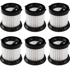 HOMEMARVEL H80 / H80BL / H83 / H83BL 手持吸塵器濾網, 單品, 6個