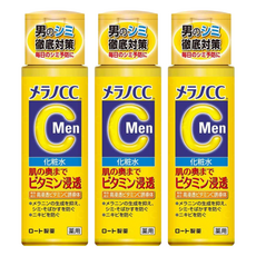 Melano CC 男士維他命C化妝水 深層保濕 亮白膚色 清爽控油, 170ml, 3瓶