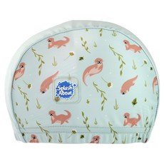 Splash About 潑寶 uv swim hat 抗uv泳帽 頑皮水獺- 舒適材質 有效阻擋紫外線, 1入, 18+ Months
