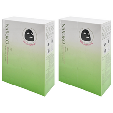 NARUKO 牛爾 台灣公司貨 茶樹神奇美白黑面膜, 5片, 2盒