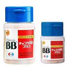 Eisai 衛采 Chocola BB Plus, 日本國民品牌完美比例B群，高效活性維生素B2，提升效率，持續活力，保持元氣滿滿, 240錠, 1組