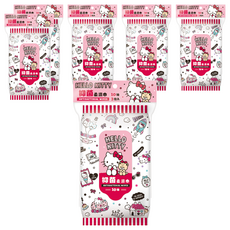 Hello Kitty 抑菌柔濕巾 10抽 不含酒精、香料, 3包, 6袋