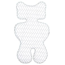 HWAMO BABY 杜拉綸 涼感汽車座椅坐墊, 薄荷綠色, 1個