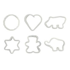 TRIARROW 三箭牌 動物餅乾切模 Set 6個, 8690, 1組