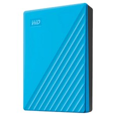 Western Digital 威騰 My Passport 4TB 藍色 2.5吋 行動硬碟, 1個