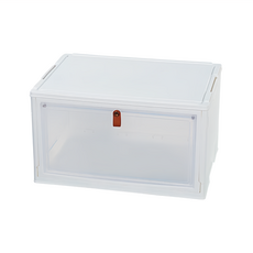 KEYWAY 聯府 全馬磁吸式鞋盒 MA61-1 295 x 238 x 415mm 24L, 白色, 1個