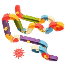 ingbaby 水道滑滑樂 洗澡玩具 簡易組裝 強力吸盤, 1組