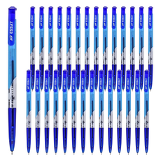 SKB 文明 IB-101 自動中油筆套裝 50支 0.5mm, 藍色, 2盒