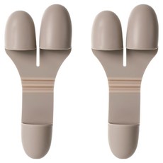 FaSoLa 防燙隔熱手指夾, 咖啡色, 2個