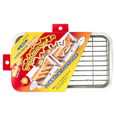 PEARL LIFE 珍珠金屬 HB-4511 長方型烤網 + 烤盤組, 24.5 x 14.5cm, 1個