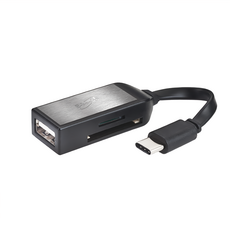 E-books T37 Type C 多功能複合式OTG讀卡機, 支援SDXC 2TB, SD/TF雙卡槽讀取, PC-T22, 混合顏色, 1個