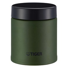TIGER 虎牌 抗菌加工 保溫真空食物罐 MCJ-K050 森林沁綠, 500ml, 1個