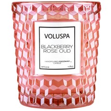 VOLUSPA 黑莓玫瑰 經典蠟燭 6.5oz/184g, 1入, 184g