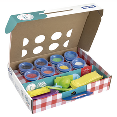 MILAN 黏土禮盒 含配件, 快樂小廚師 8色, 1組, 880g