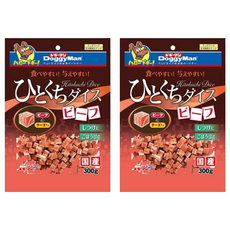 DoggyMan 多格漫 牛肉風味塊超值包, 牛肉風味, 300g, 2包