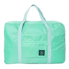 旅行購物超大容量折疊收納行李袋 旅行包, 淺綠色, 32 x 16 x 48cm, 1個