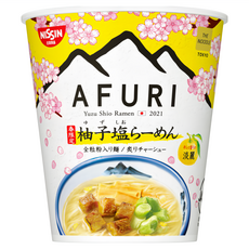 NISSIN 日清 春季限定清爽阿夫利柚子鹽味杯麵 93g, 1入