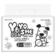 YOYOSHE 公狗禮貌帶尿布 2階段, 1包, 30片