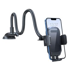 理享家 汽車導航支架 吸盤款 長(38cm), 碳纖維, 1個